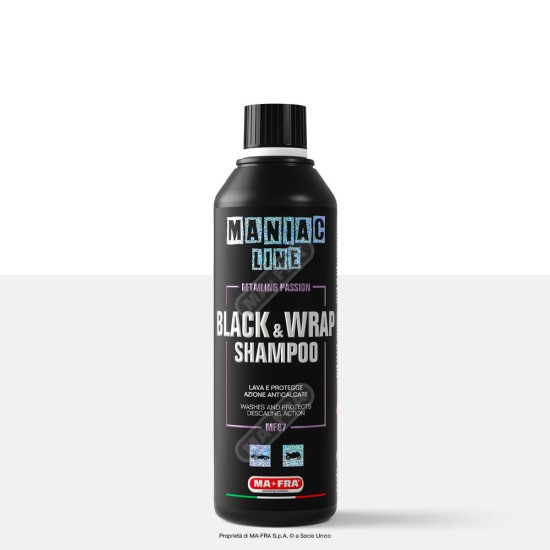 MANIAC LINE Black & Wrap Shampoo (500 ml)